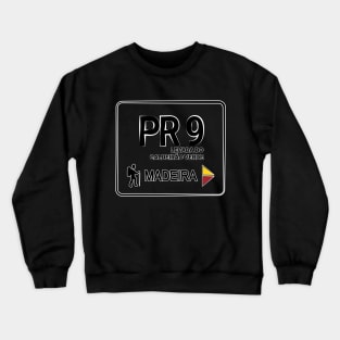 Madeira Island PR9 LEVADA DO CALDEIRÃO VERDE logo Crewneck Sweatshirt